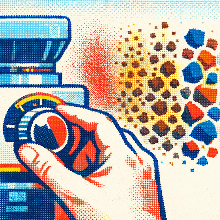 가변 RPM 그라인더 조절 - 미분 발생량 차이 시각화