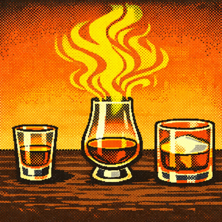 위스키 잔 추천 - 글랜캐런, 온더락