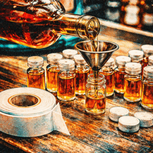 위스키 에어링 - 바이알 소분 보관