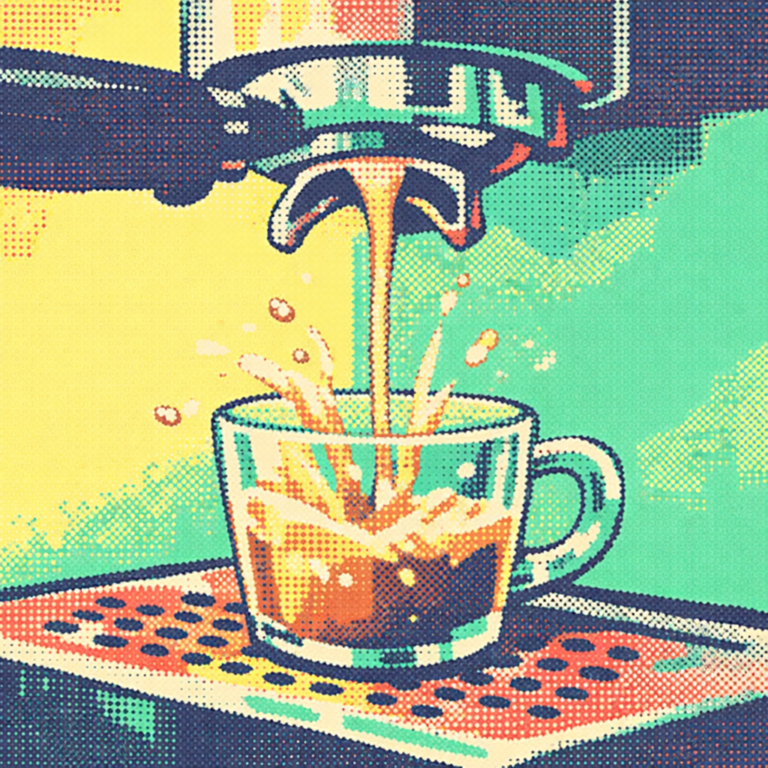 에스프레소 추출 시간 늘리기 - 물처럼 빠르게 쏟아지는 과소 추출 샷