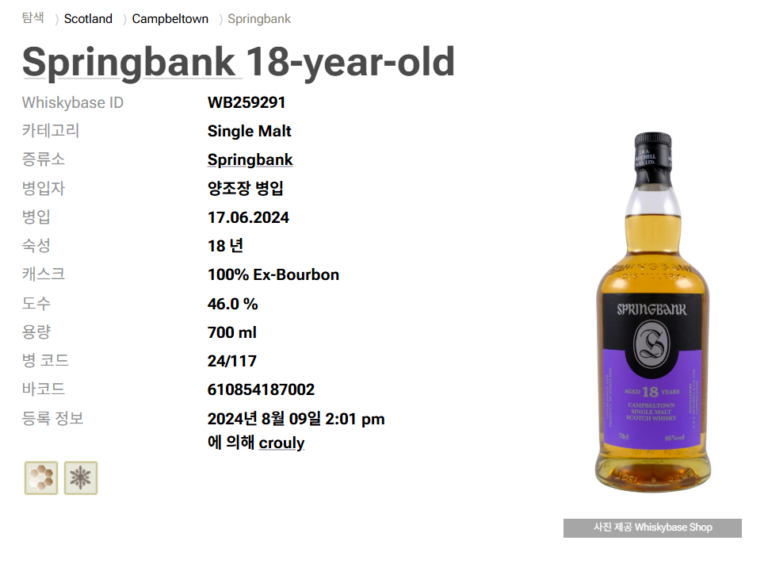 Springbank 18-year-old